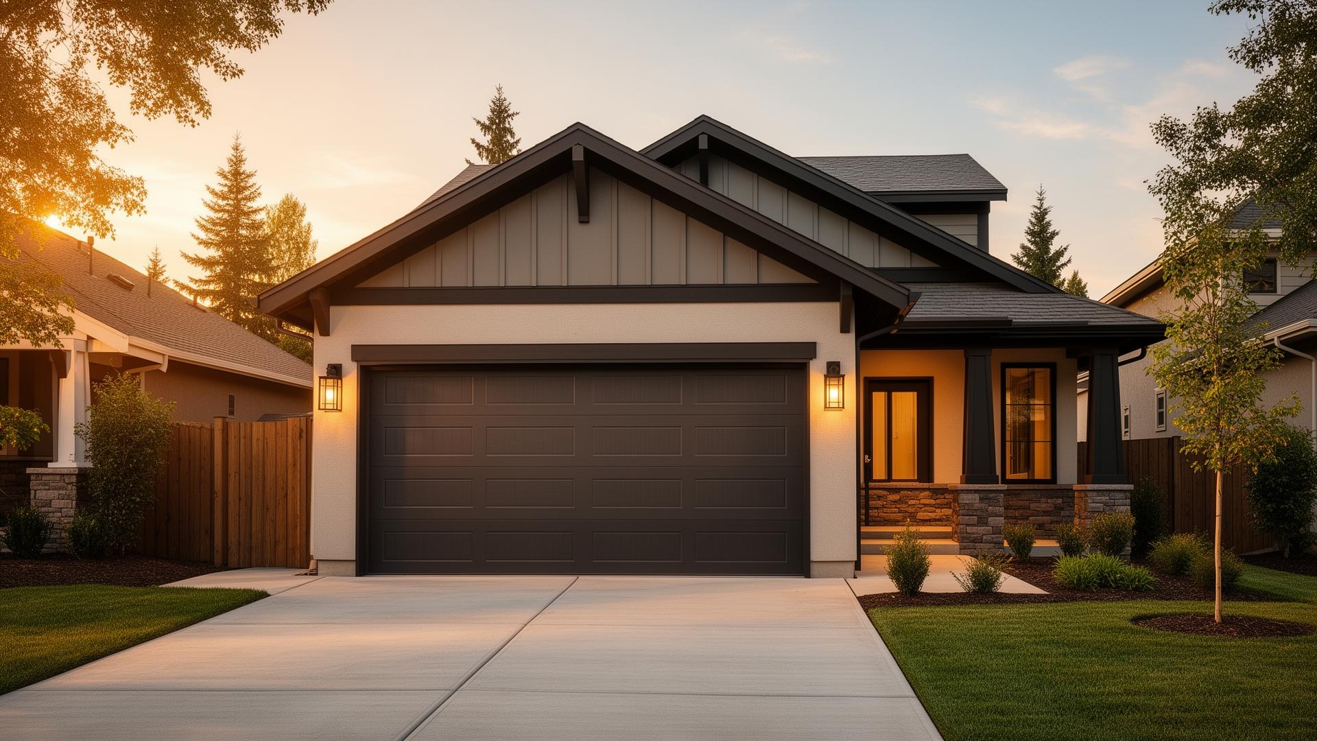 Professional garage door installation